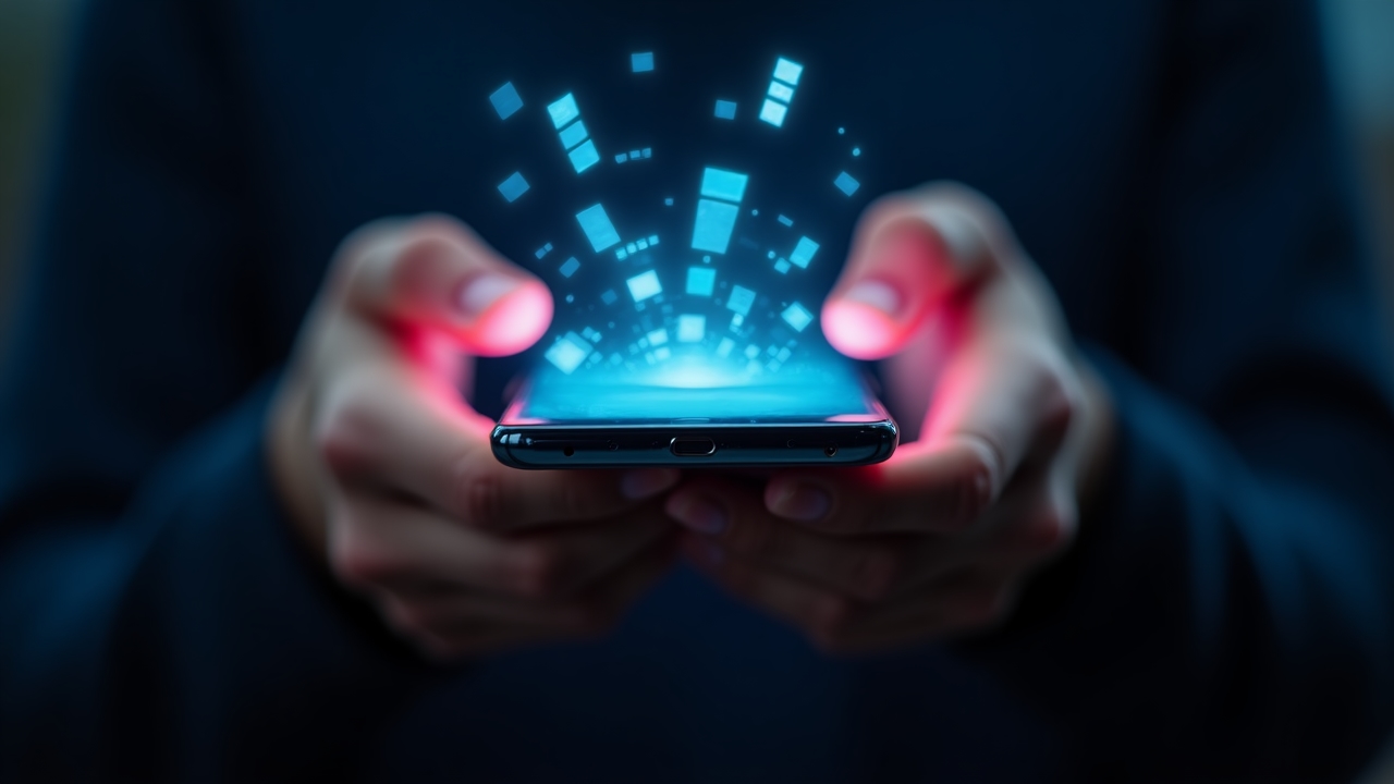 Configuraciones de almacenamiento en smartphone